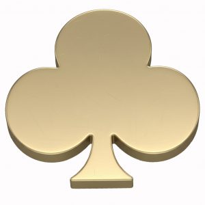 Charm dental oro Trebol