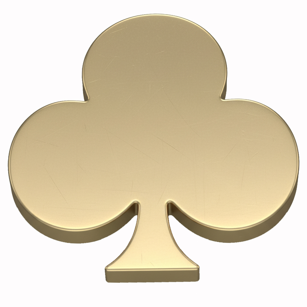 Charm dental oro Trebol