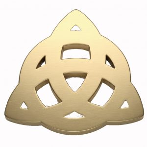 Charm dental oro Triqueta