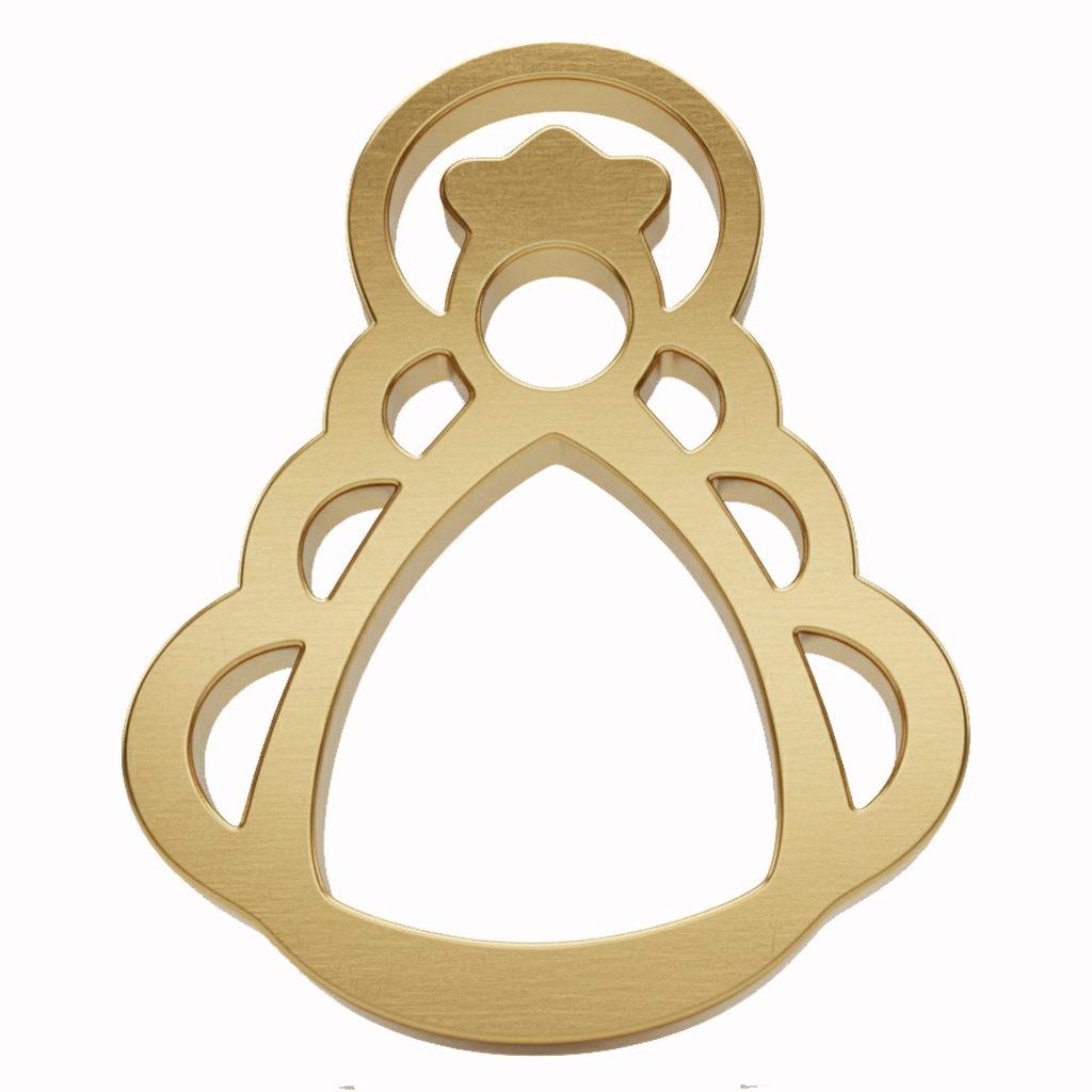 Charm dental oro Virgen Rocio